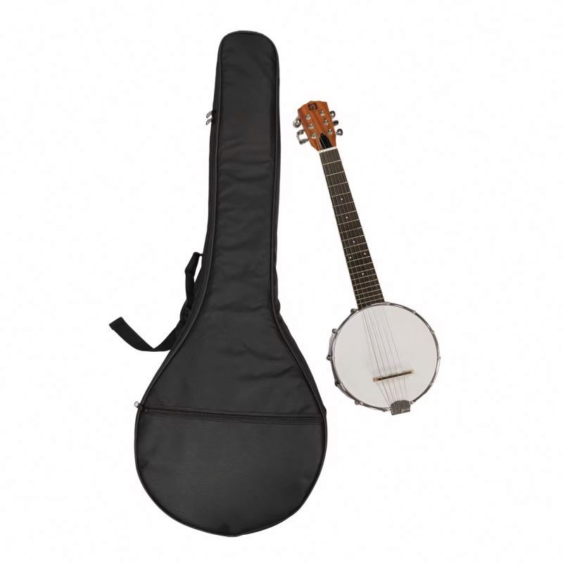 Free Sample 40 4inch 1cm Thick Music Instrument bag Gig Bag Customized Logo Big Easy Travel Banjo Bag